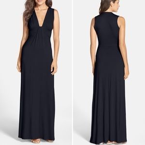 ‼️SALE‼️Deep V-Neck Jersey Maxi Dress